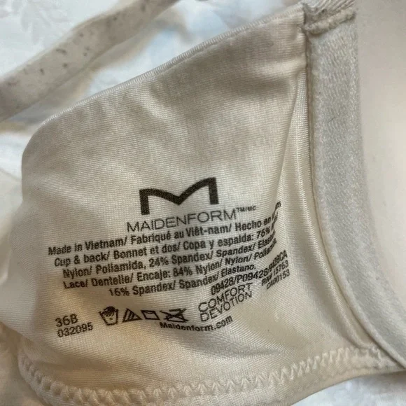 Maidenform Comfort Devotion 36B bra - Picture 4 of 5